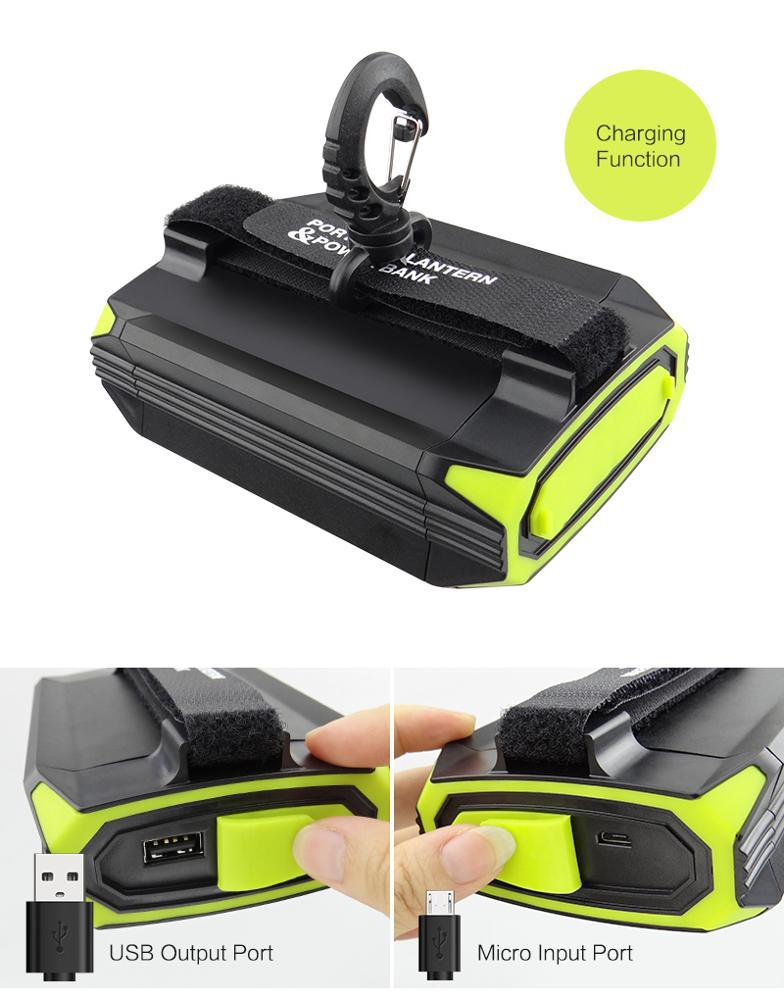 HPG CampBeam Pro: Dimming Rechargeable Light and Power Bank