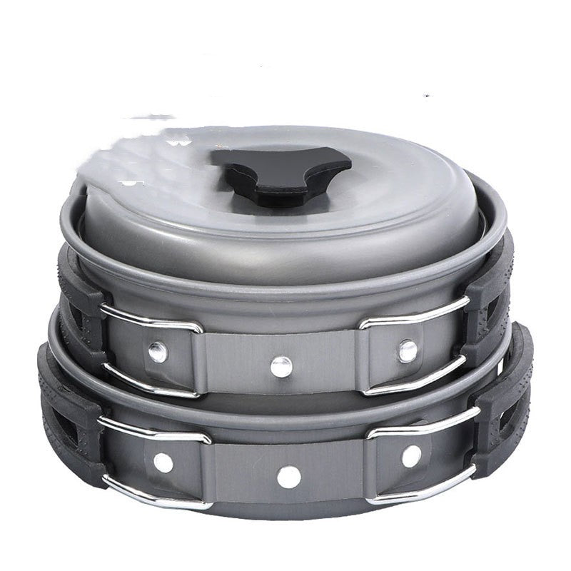 HPG CampMate Solo: Aluminum Alloy Single Pot W/Accessories