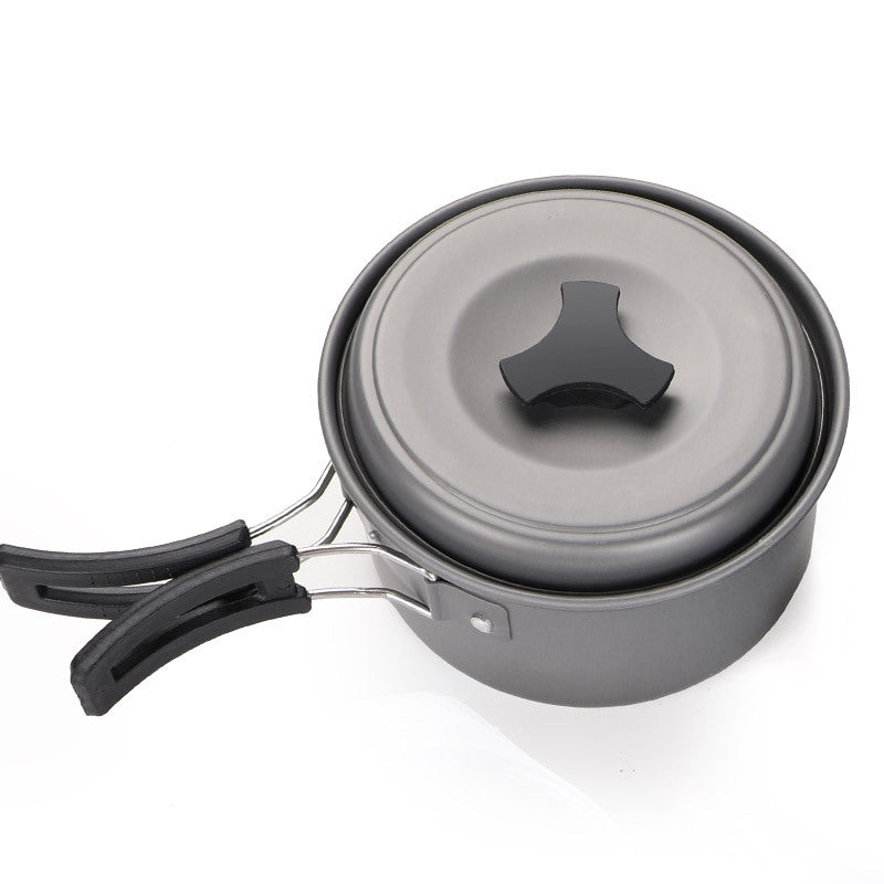 HPG CampMate Solo: Aluminum Alloy Single Pot W/Accessories