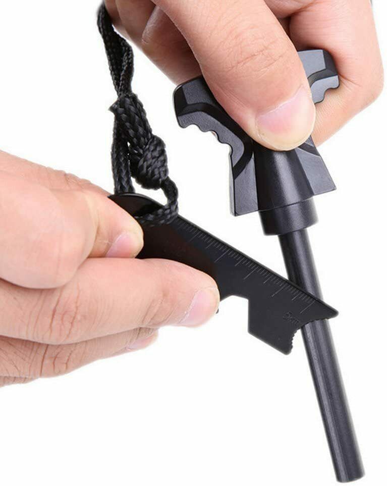 HPG IgnitePro Waterproof Firestarter: Flint Steel Striker Ferro Rod