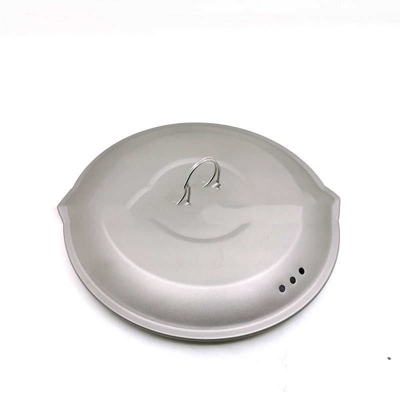 HPG TitaniumTrail Folding Camping Pot Set: Pure Titanium Perfection