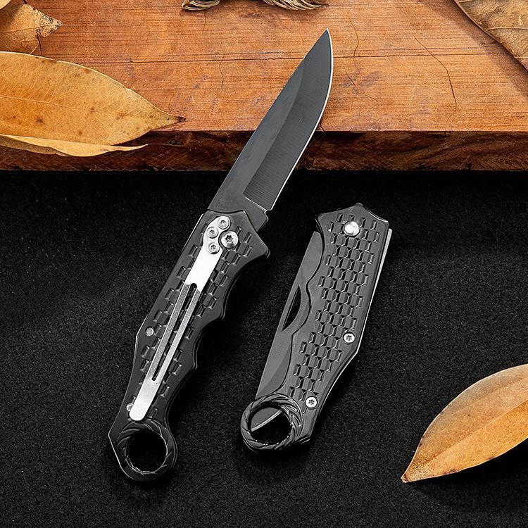 Folding Portable High Hardness Self-defense Multi-functional Survival Split Express Cutter