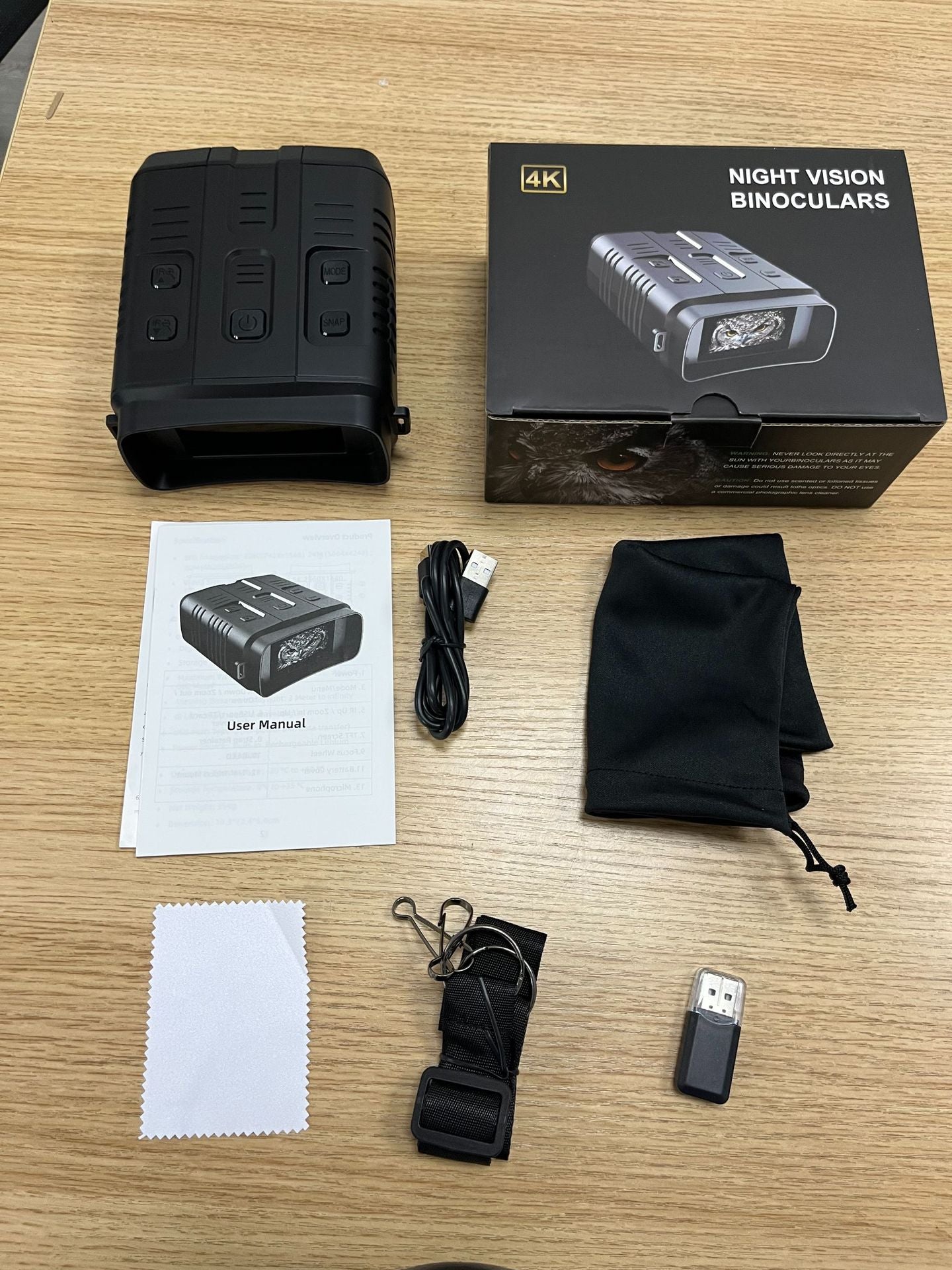 Full Color Night Vision Large Screen Instrument With WiFi Telescope Binocular Night Vision Instrument