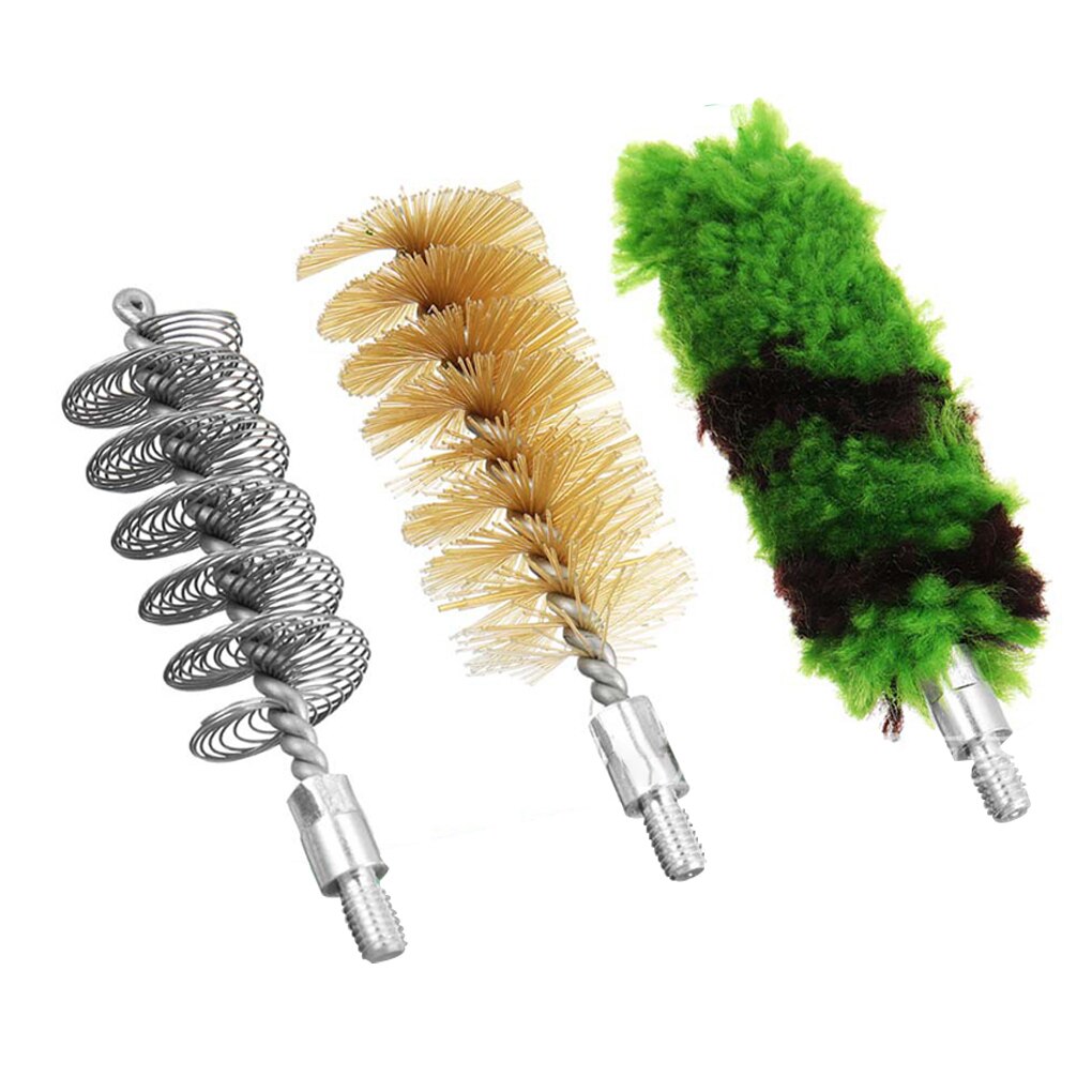 6Pcs/Set Tactical 12 GA 16 GA 20 GA 410 GA Rod Brush Rifle Tube Barrel Cleaning Kit Tool