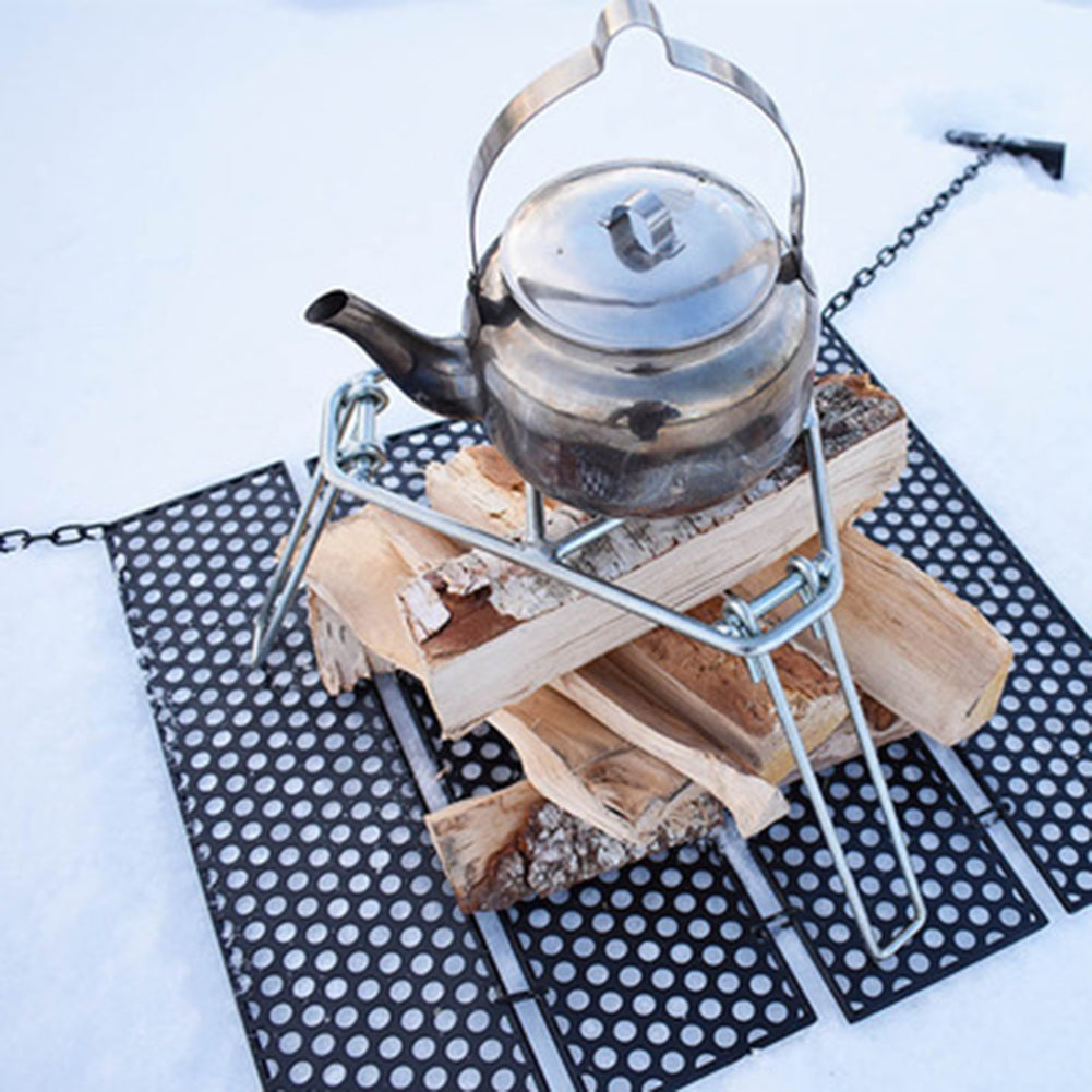 HPG GrillMate Portable Folding Camping Tri-pod Rack Stand