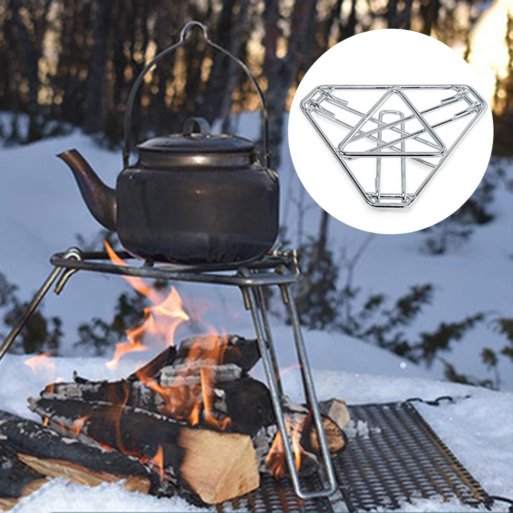 HPG GrillMate Portable Folding Camping Tri-pod Rack Stand