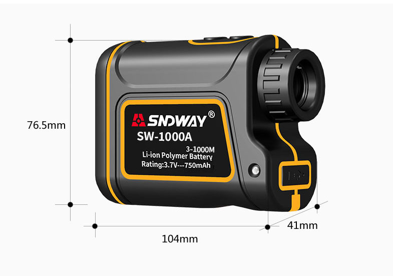 HPG ZoomMaster Pro: Handheld Range Finder