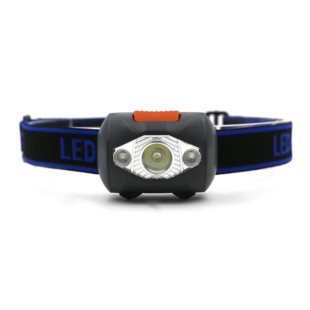 3 LED 800 Lumens 4 Modes Mini Headlamp Outdoor Waterproof Lantern For Hunting,Use AAA Battery
