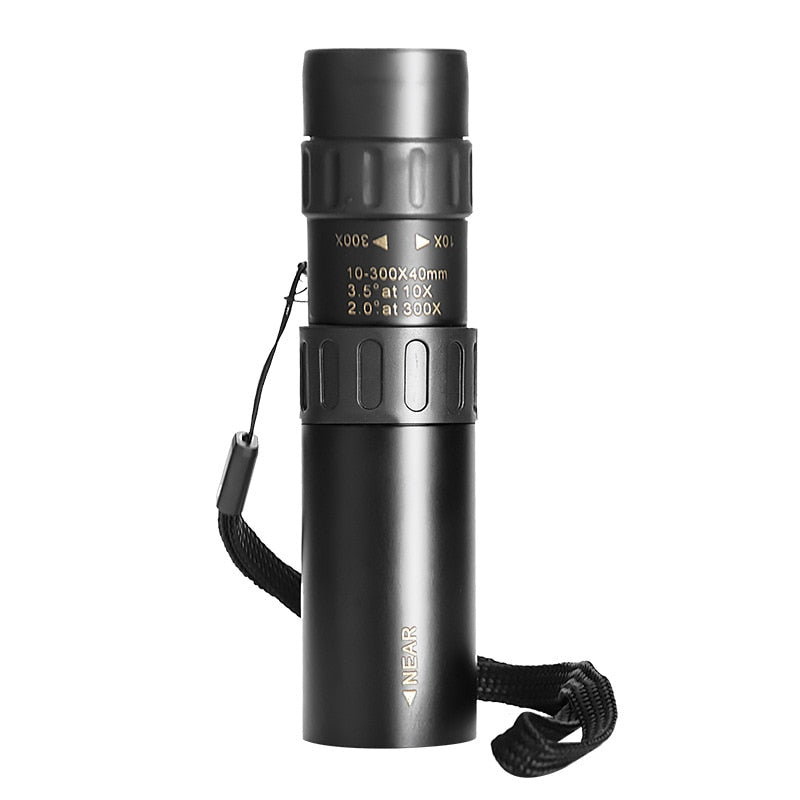 Outdoor Tactical Military Metal Monocular Telescope 10-300 Zoom /Set