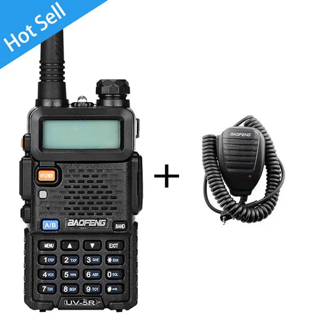 BaoFeng UV-5R Walkie Talkie Professional CB Radio Transceiver 128CH 5W VHF&UHF Handheld Hunting Radio