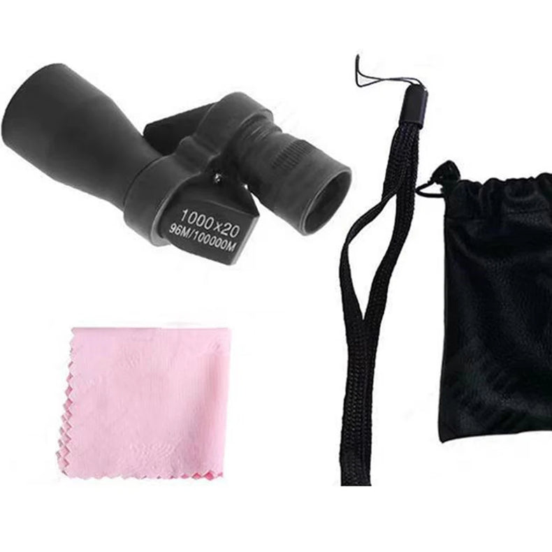 Portable Mini Pocket Monocular Telescope 1000x20 High Magnification Zoom Telescope