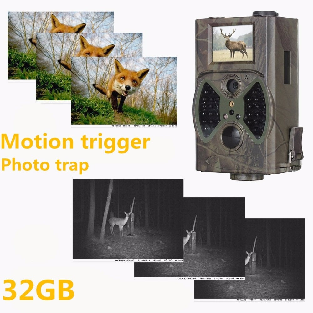 Hunting Trail Wildlife Camera HC300A Photo Trap Wireless IR LED Night Vision Infrared Cams Surveillance