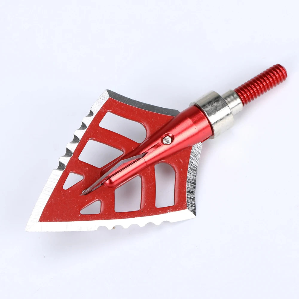 Archery Hunting Broadheads 4-blade Arrow Heads 125 Grain Broadheads
