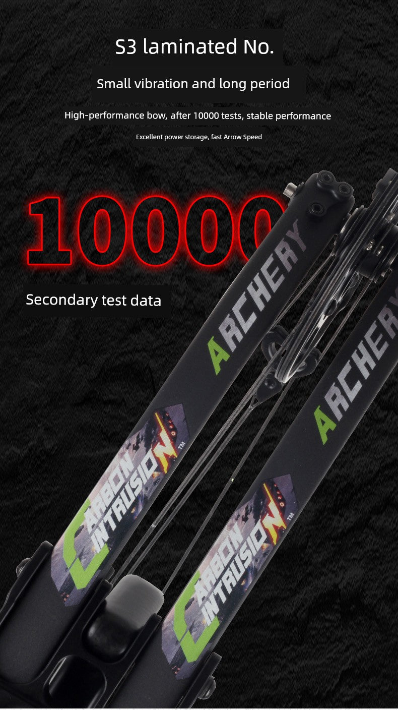 Carbon Invasion Cam Bow Professional Shooting Quasi Archery Outdoor Carbon Fiber Pulley Bow Powerful Archery Carbon Suspension Bow Arrow