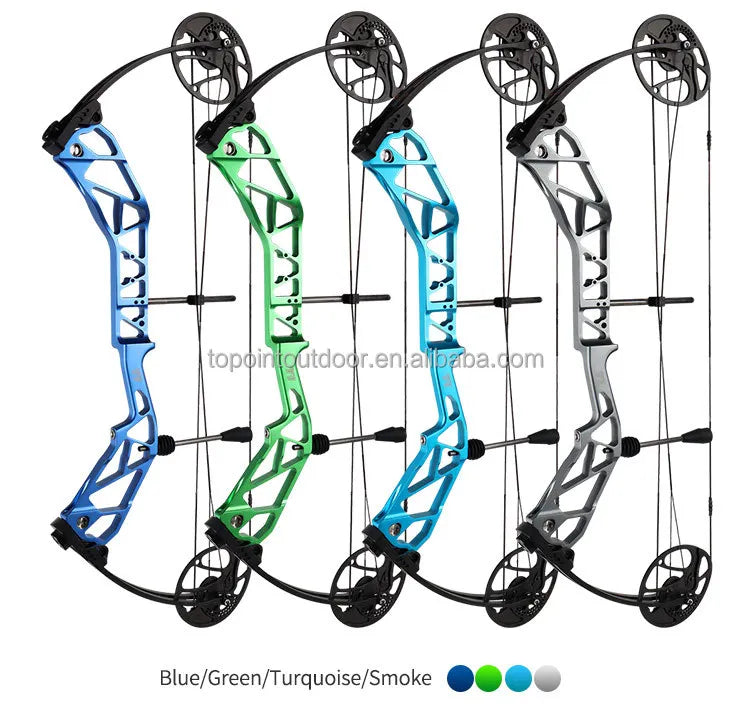 Archery T1 Compound Bow Hunting Bow And Arrow Package CNC Milling Archery Bow Riser And Cams RH And LH