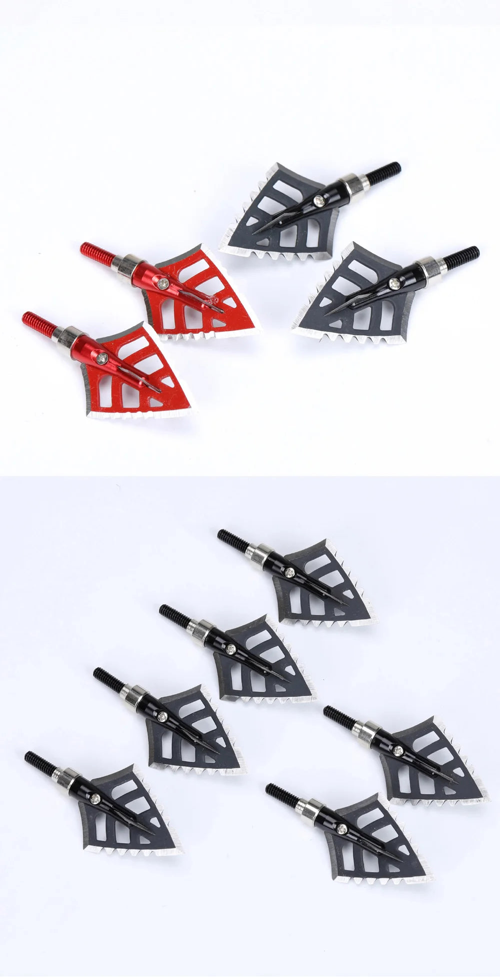 Archery Hunting Broadheads 4-blade Arrow Heads 125 Grain Broadheads