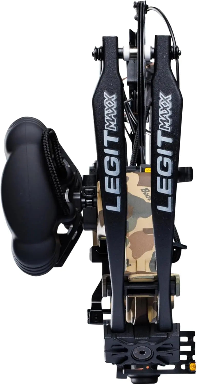 Right Hand FRED BEAR/Black Compound Bow 10-70lb. Draw Weight