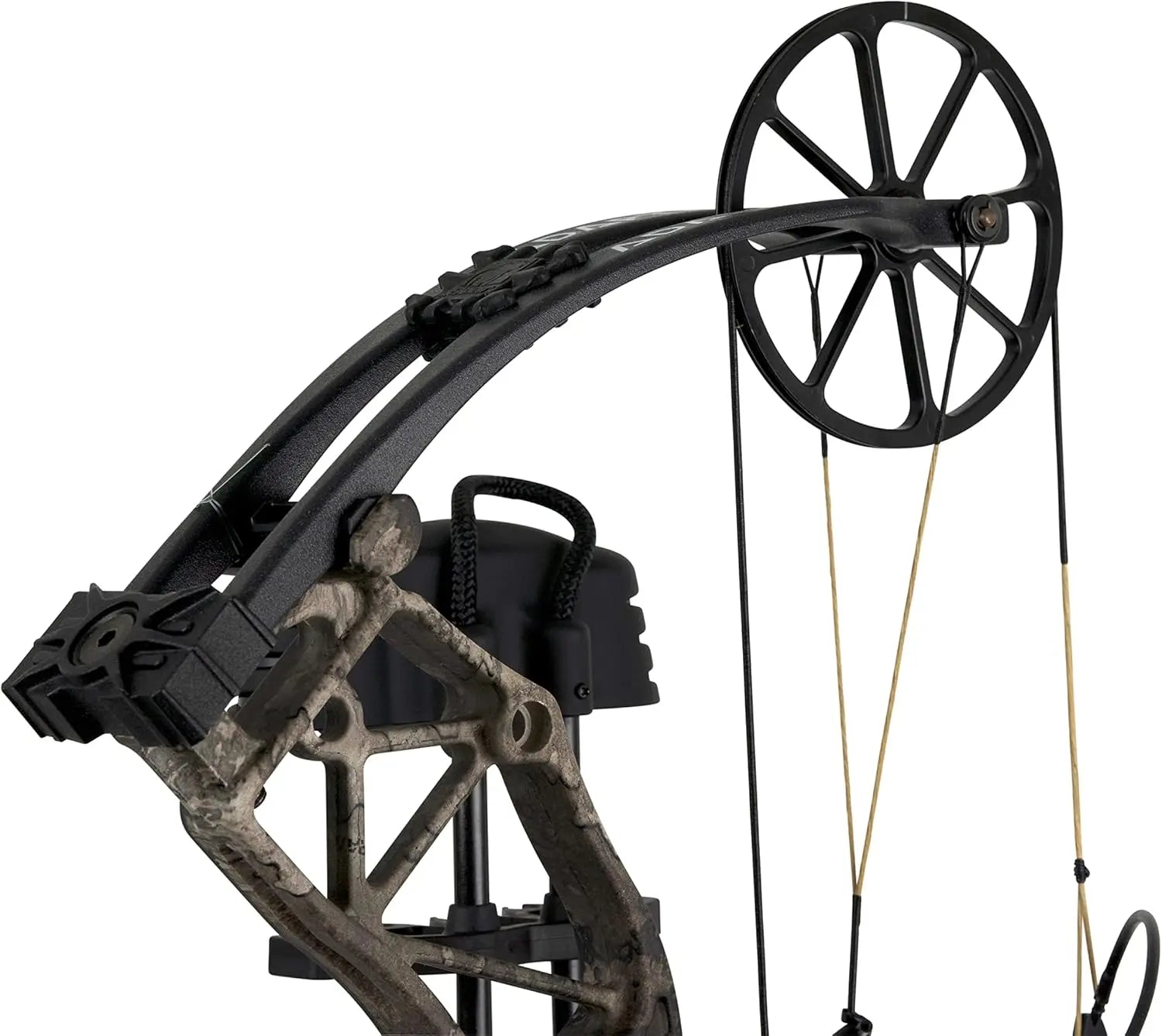 Right Hand True Timber Strata 60 lb. Adult Compound Bow Package Designed by The Hunting Public