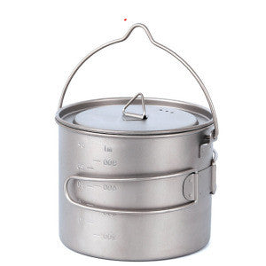 HPG CampEase Foldable Long/Short Handle Camping Pot