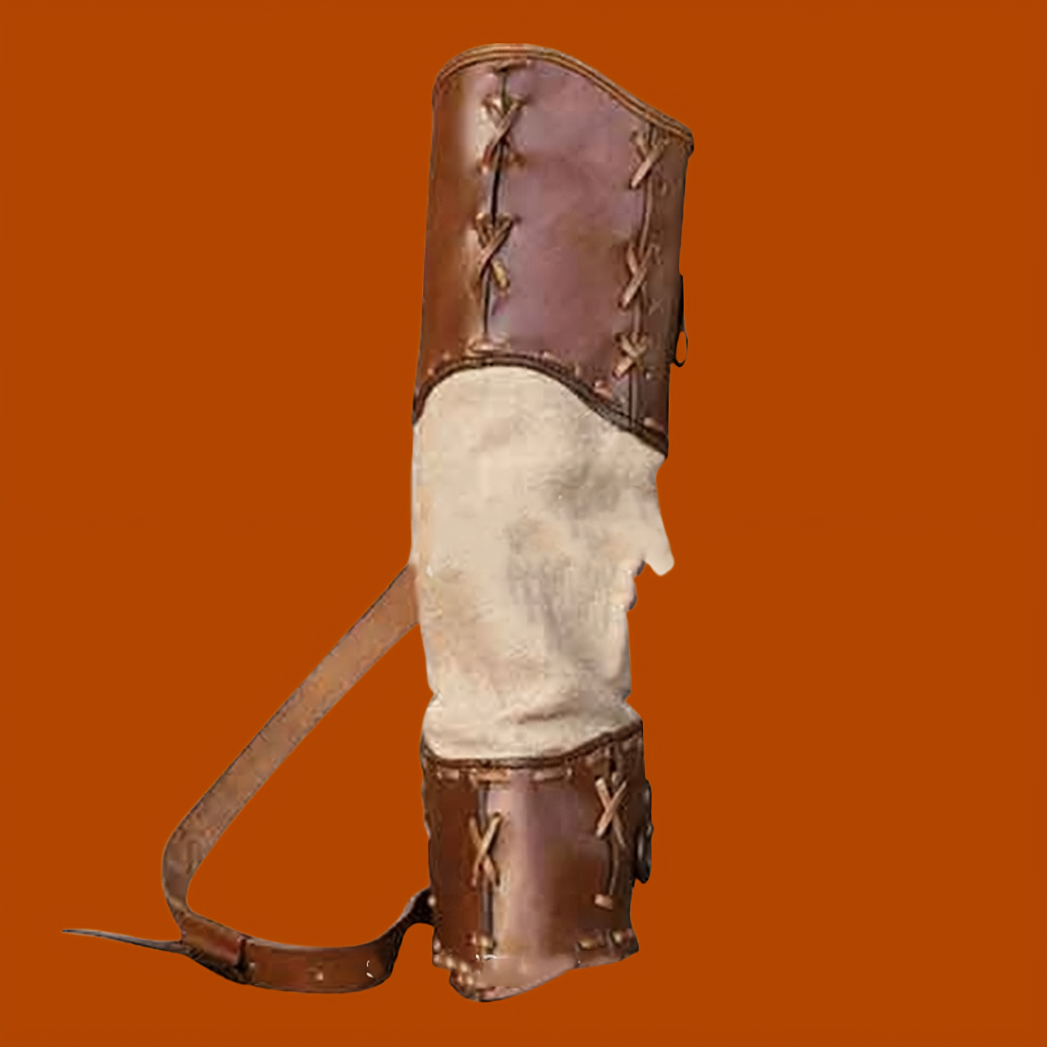 Hand Stitched Leather Quiver for Arrows