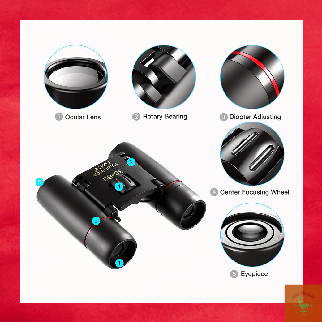 VisionXplore30 Compact Day/Night Zoom Binoculars