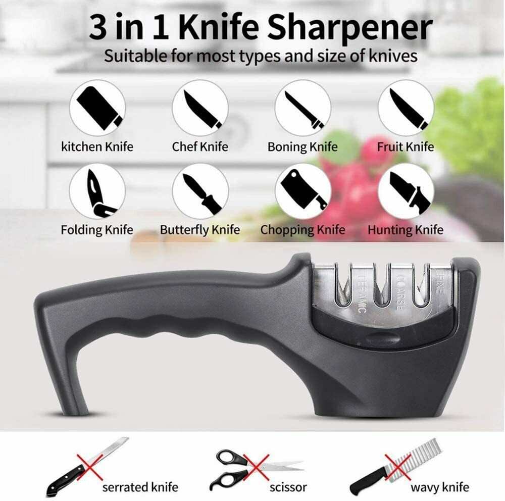 EdgePro Ceramic-Tungsten Kitchen Knife Sharpening System