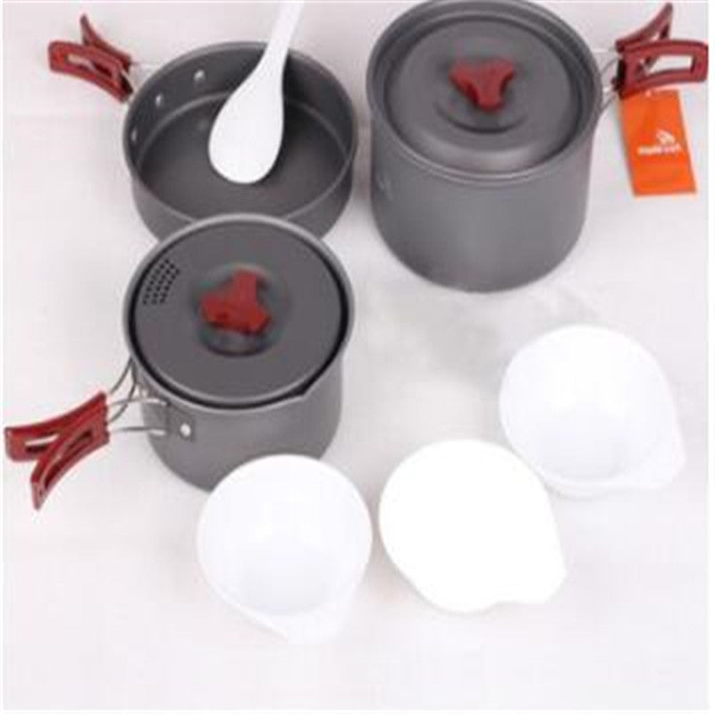 HPG PicnicPro Camping Cookware Set: All-in-One Pot and Utensils