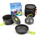 HPG AlumaCook 2-3 Person Pot Combo Camping Cookware Set