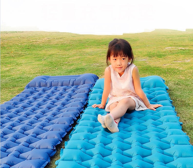 HPG TrailBliss Camping Inflatable Air Mattress and Ultralight Pillow Set