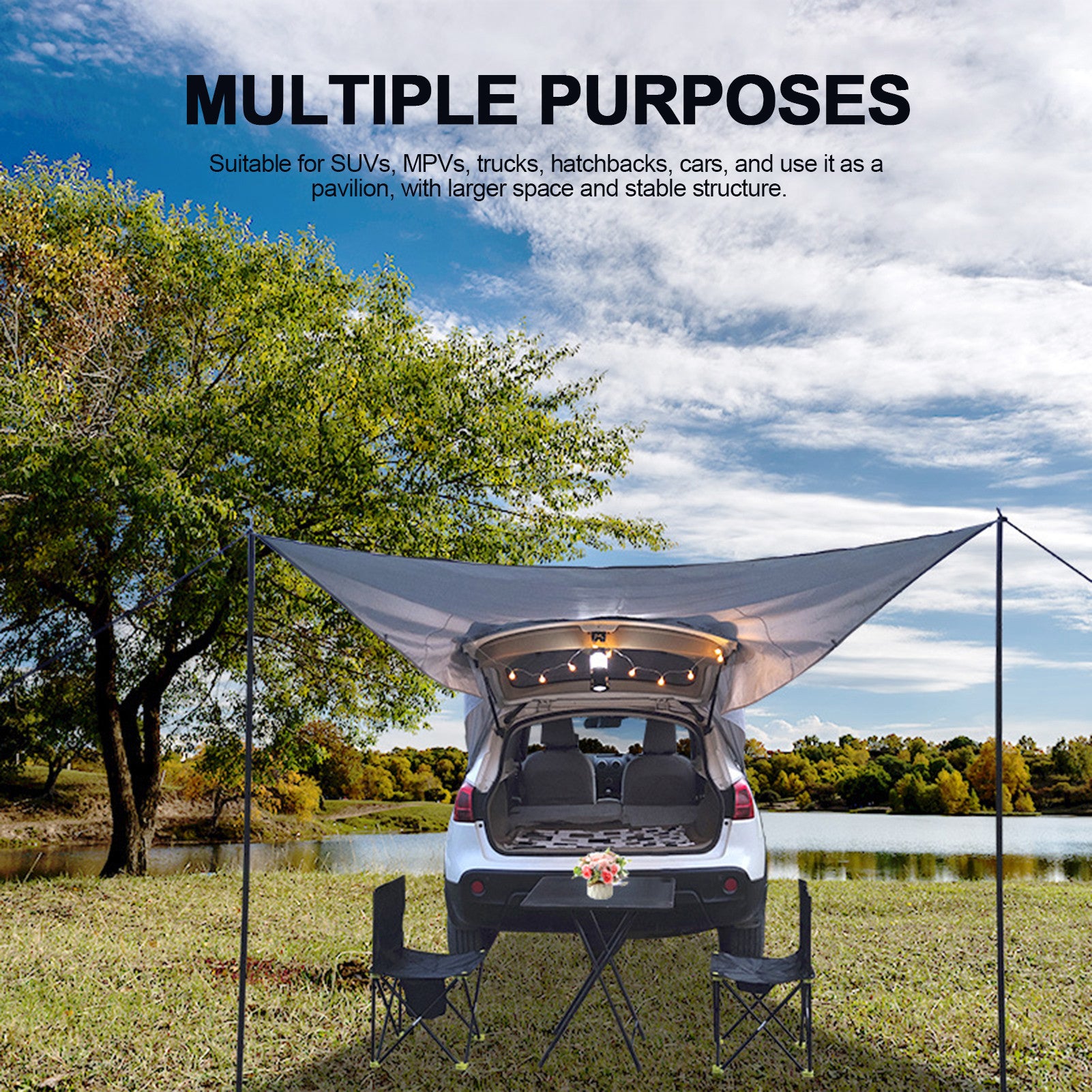 HPG AutoHaven: The Ultimate Car Tail and Side Trunk Camping Tent