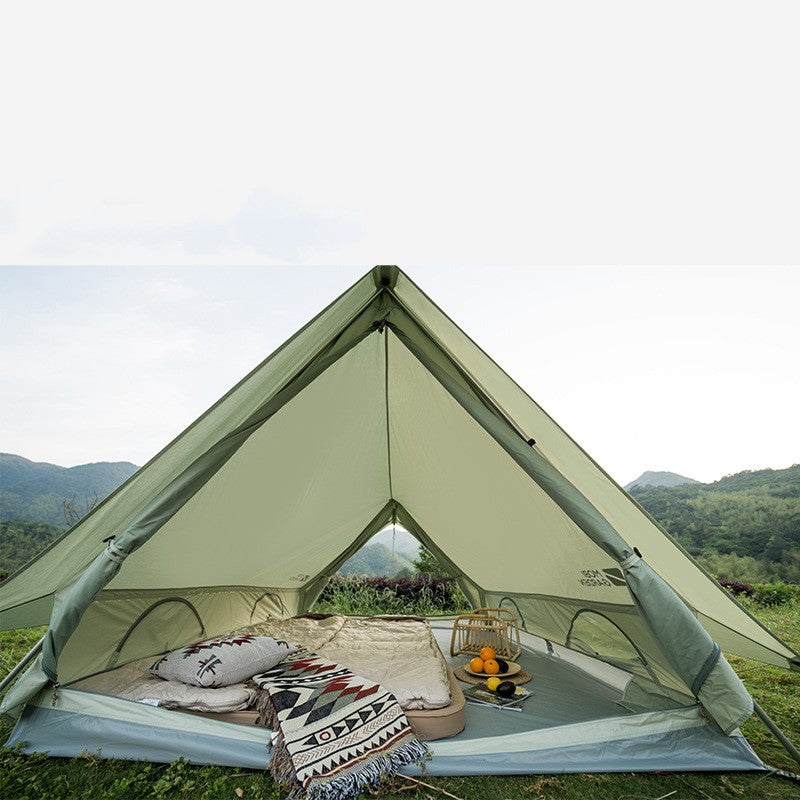 HPG LuxoHaven: The Exquisite Family Luxury Camping Cotton Tent