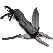 QUK Pliers Multi-tool Folding EDC Camping Outdoor Survival Hunting Screwdriver Kit Bits Knife Bottle Opener Hand Tools Belt-pouch