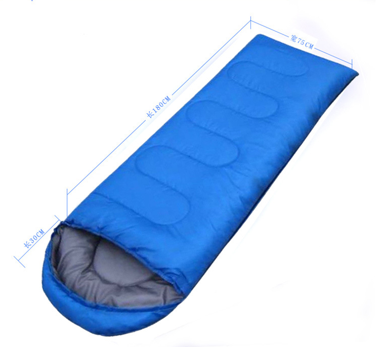 HPG TravelPro Waterproof Sleeping Bag with Cap for Adults