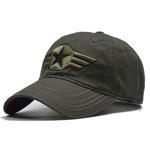 Outdoor camouflage embroidered baseball cap