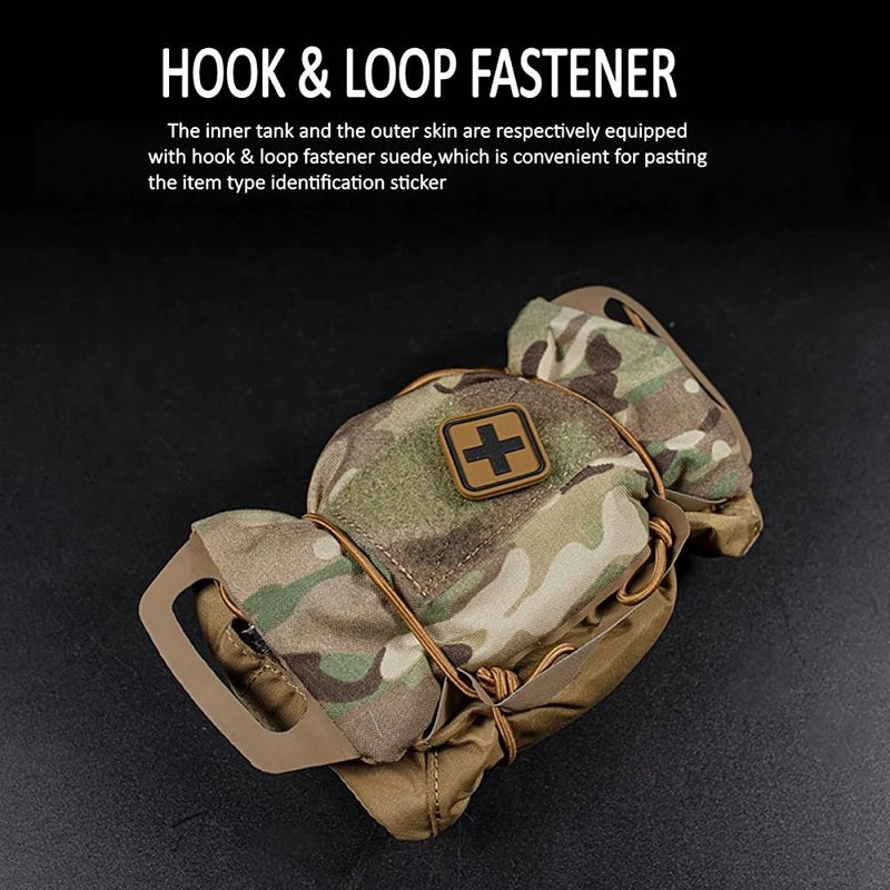 Tactical Military Pouch MOLLE Rapid Deployment First-aid Kit Survival Outdoor Hunting Emergency Bag Camping Medical Kit