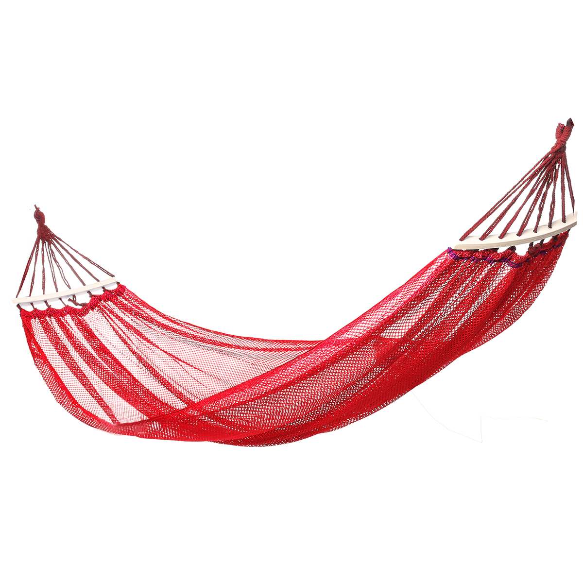 Outdoor camping hammock relaxation