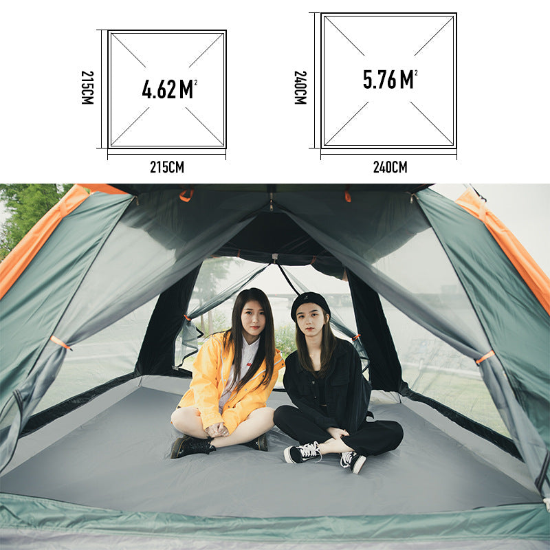 HPG SpeedShade: The Fully Automatic Rain-Proof Multi-Person Beach Camping Tent