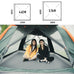 HPG SpeedShade: The Fully Automatic Rain-Proof Multi-Person Beach Camping Tent