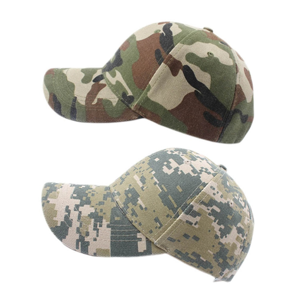 Women Adjustable Military Hunting Fishing Hat Army Baseball Head Cover Wearing Outdoor Cap Popular Trend Hats