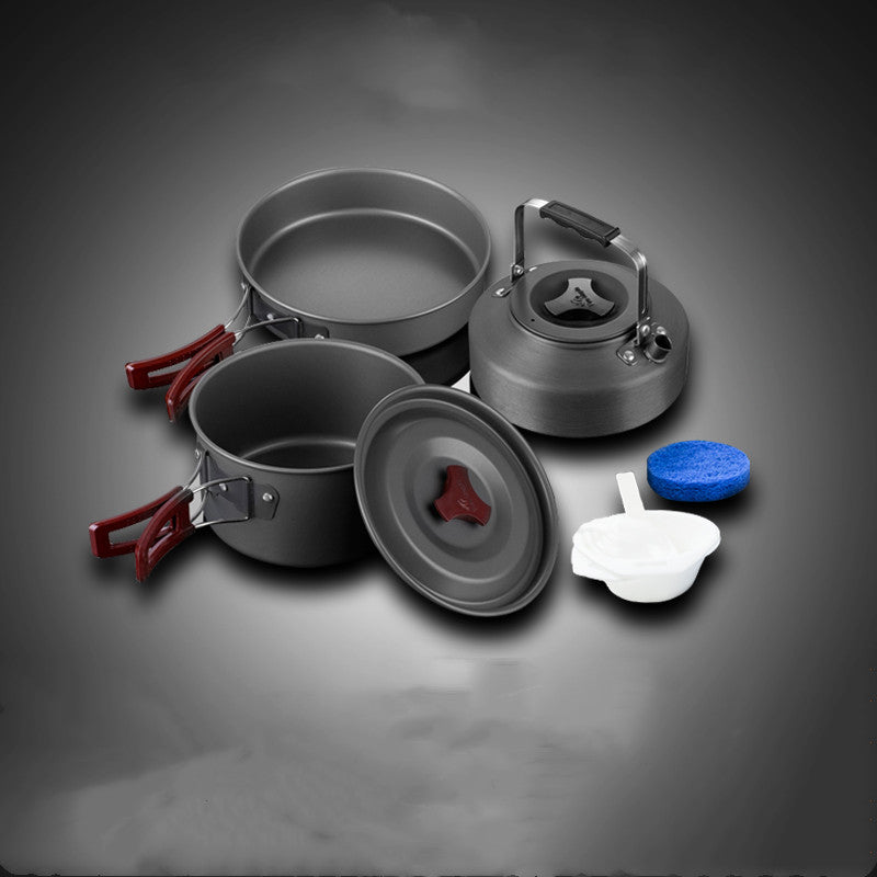 HPG PicnicPro Camping Cookware Set: All-in-One Pot and Utensils