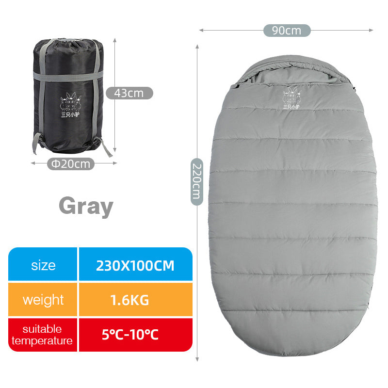 HPG WinterGuard Sleeping Bag-Cold Protection & Extra-Wide Comfort