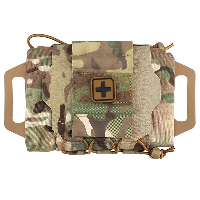 Tactical Military Pouch MOLLE Rapid Deployment First-aid Kit Survival Outdoor Hunting Emergency Bag Camping Medical Kit