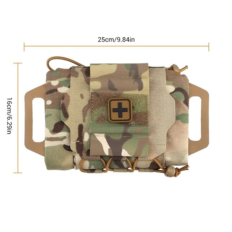 Tactical Military Pouch MOLLE Rapid Deployment First-aid Kit Survival Outdoor Hunting Emergency Bag Camping Medical Kit