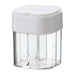 4 In 1 Camping Seasoning Jar With Lids Transparent Spice Dispenser 4 Compartment For Outdoor Cooking BBQ Salt And Pepper Shaker