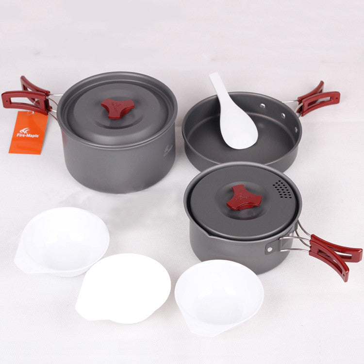 HPG PicnicPro Camping Cookware Set: All-in-One Pot and Utensils