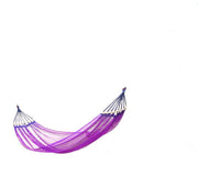 Outdoor camping hammock relaxation