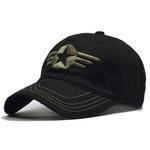 Outdoor camouflage embroidered baseball cap