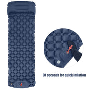 HPG "VentureRest Ultralight Inflatable Camping Mattress with Integrated Pillow and Built-in Air Pump