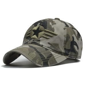 Outdoor camouflage embroidered baseball cap