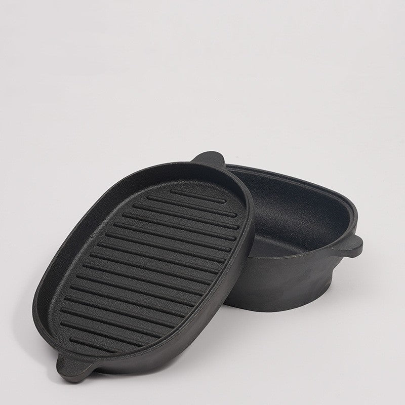 HPG TrailBlazer Oval Cast Iron Camping Pot